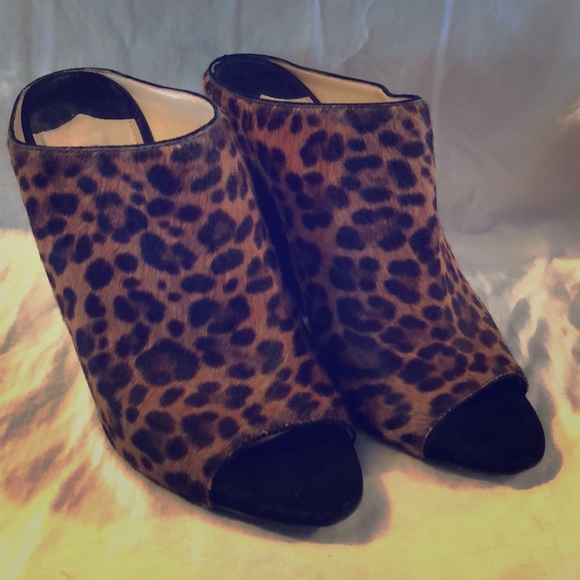 Prada Animal Print Wedges - Picture 1 of 3